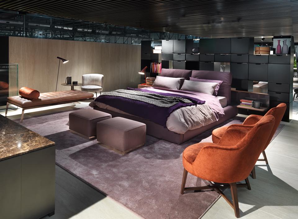 Flexform Salone del Mobile - Mauve Palette