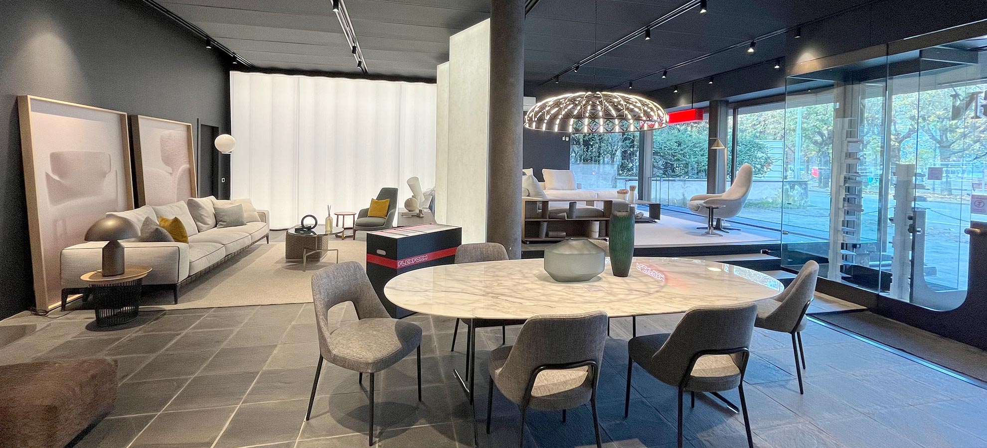 Showroom Flexform Como | Flexform Milan