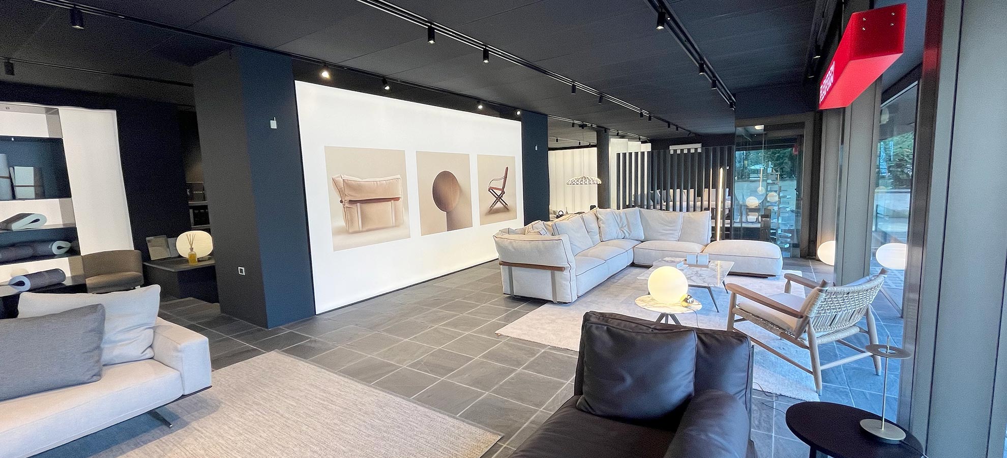 Showroom Flexform Como | Flexform Milan